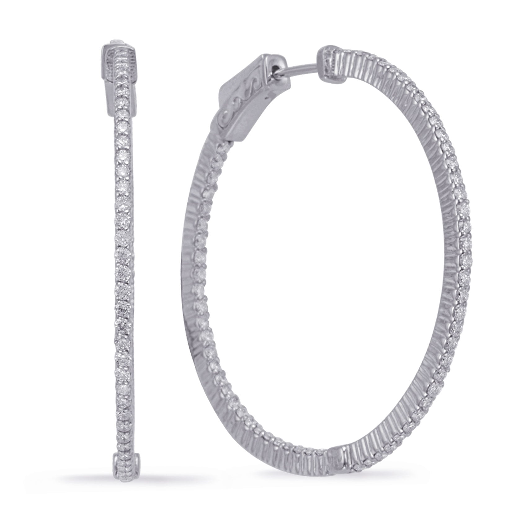 1.5 inch Securehinge Hoop Earring