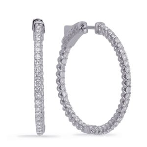 1.25 inch Securehinge Hoop Earring