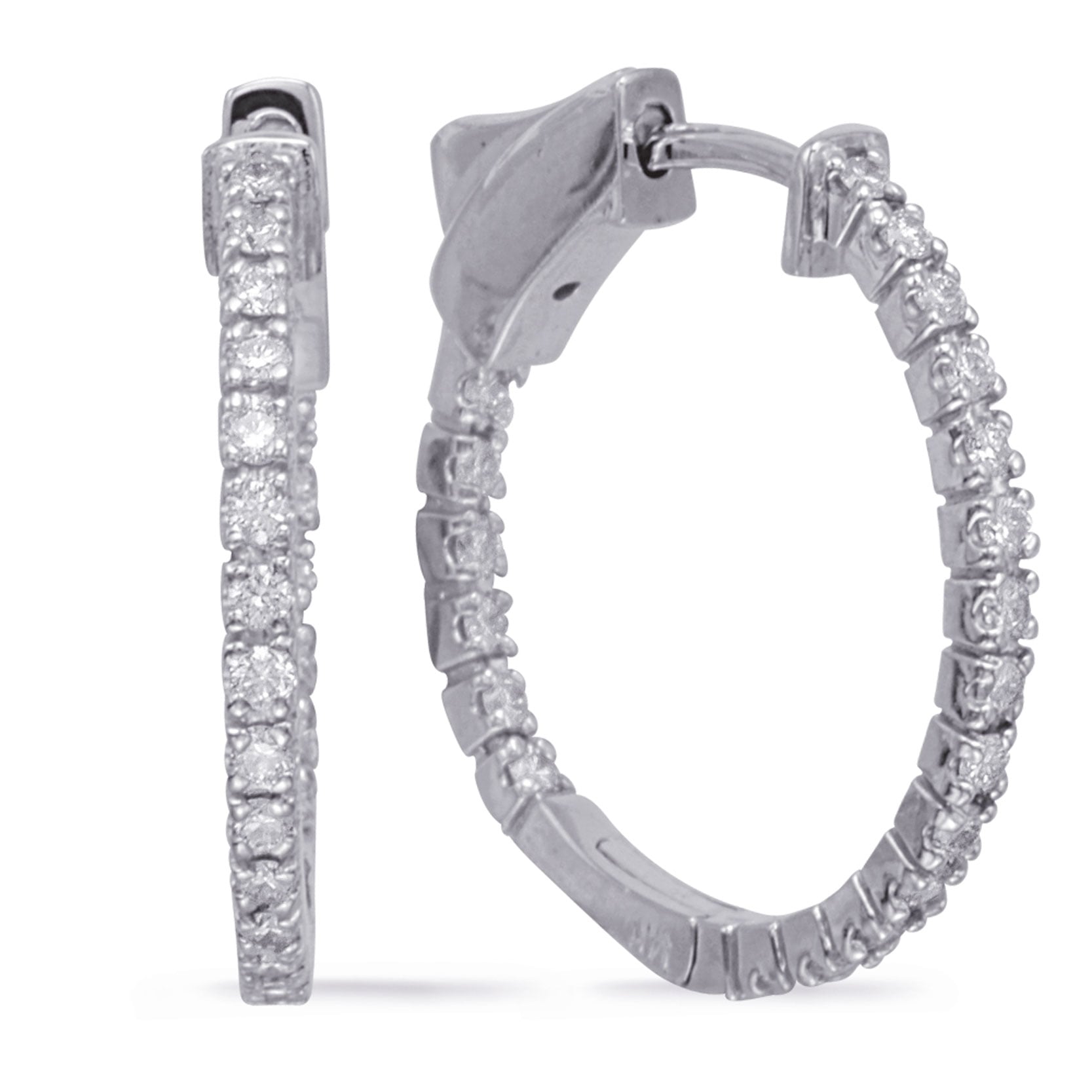 0.75 inch Securehinge Hoop Earring