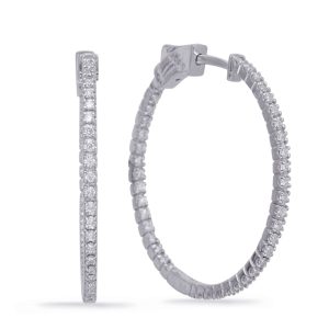 1.20 inch Securehinge Hoop Earring