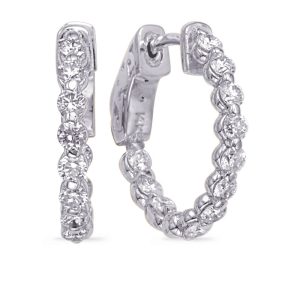 Securehinge Share Prong Earring .75 inch