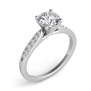 White Gold Engagement Ring