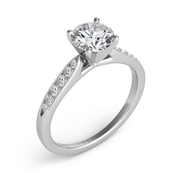 White Gold Engagement Ring