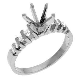 White Gold Engagement Ring