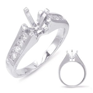 White Gold Engagement Ring
