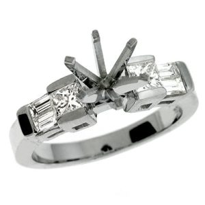 White Gold Engagement Ring