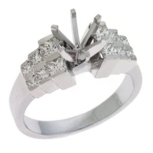 White Gold Engagement Ring