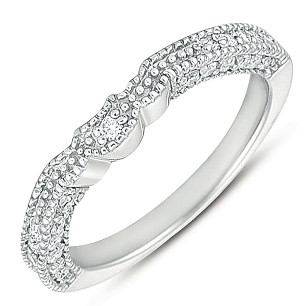 White Gold Matching Band