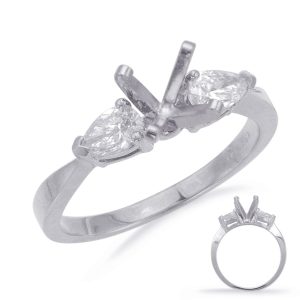 White Gold Engagement Ring