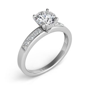 White Gold Engagement Ring