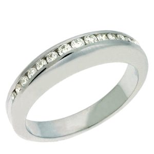 White Gold Matching Band