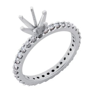 White Gold Engagement Ring