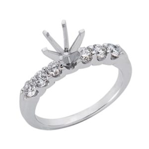 White Gold Engagement Ring