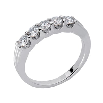 White Gold Diamond Band