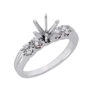 White Gold Engagement Ring