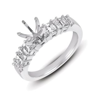 White Gold Engagement Ring
