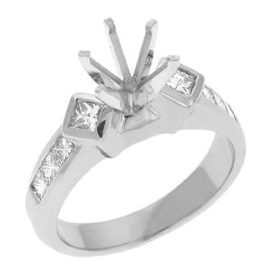 White Gold Engagement Ring