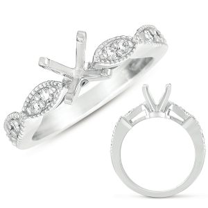 White Gold Engagement Ring