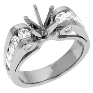 White Gold Engagement Ring