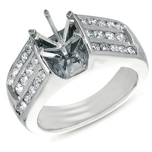 White Gold Engagement Ring