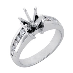 White Gold Engagement Ring