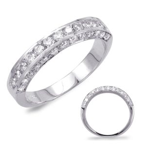 White Gold Wedding Band