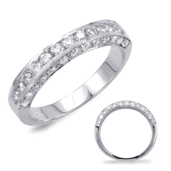 White Gold Wedding Band