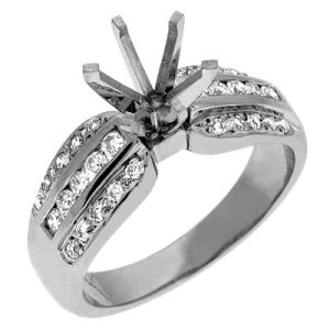 White Gold Engagement Ring