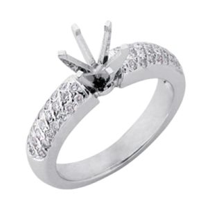 White Gold Engagement Ring
