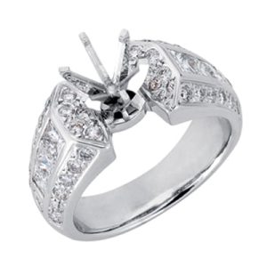 White Gold Engagement Ring