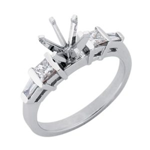 White Gold Engagement Ring