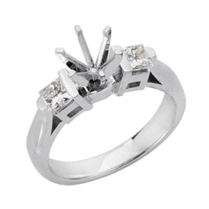 White Gold Engagement Ring