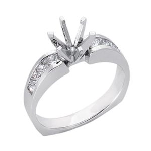 White Gold Engagement Ring
