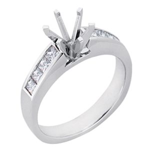 White Gold Engagement Ring