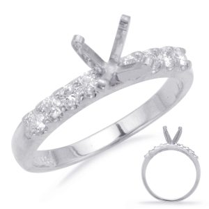 White Gold Engagement Ring