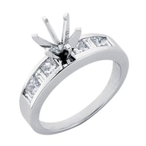 White Gold Engagement Ring