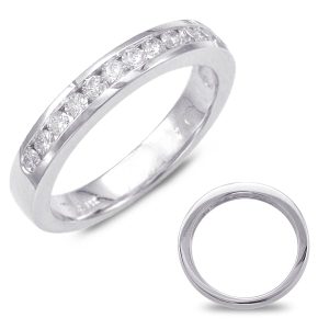 White Gold Matching Band