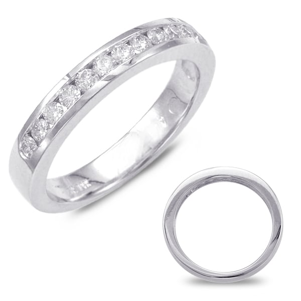 White Gold Matching Band