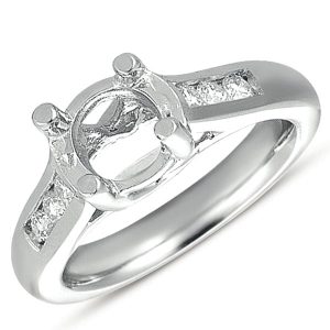 White Gold Engagement Ring