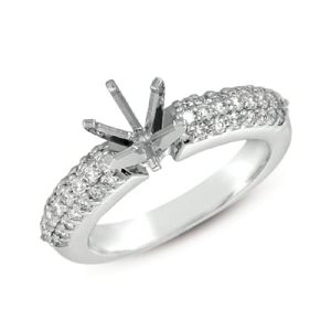 White Gold Engagement Ring