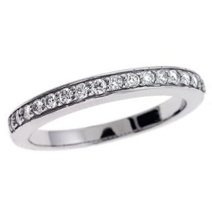 White Gold Matching Band