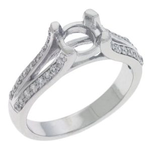 White Gold Engagement Ring