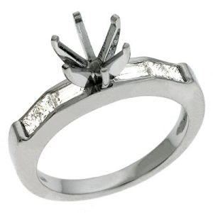 White Gold Engagement Ring