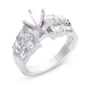 White Gold Engagement Ring
