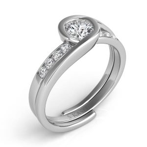 White Gold Engagement Ring