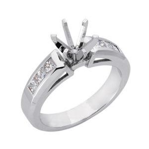 White Gold Engagement Ring