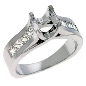 White Gold Engagement Ring