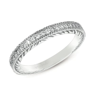 White Gold Diamond Band