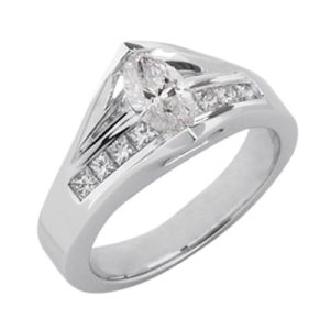 White Gold Engagement Ring