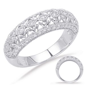 White Gold Matching Band